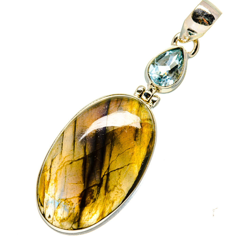 Labradorite Pendants handcrafted by Ana Silver Co - PD757415