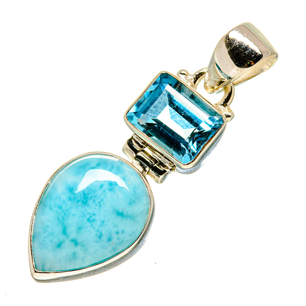 Larimar Pendants handcrafted by Ana Silver Co - PD757497