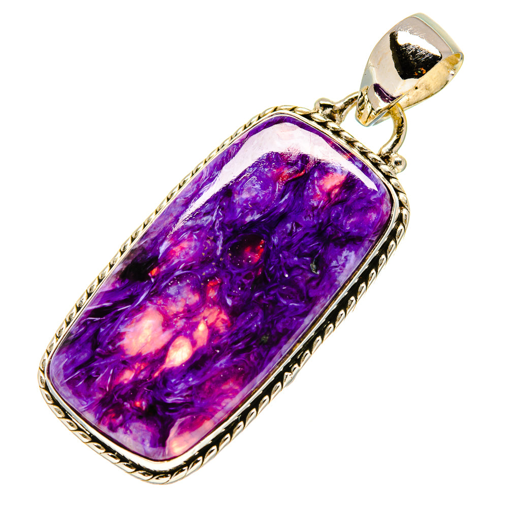 Charoite Pendants handcrafted by Ana Silver Co - PD757539