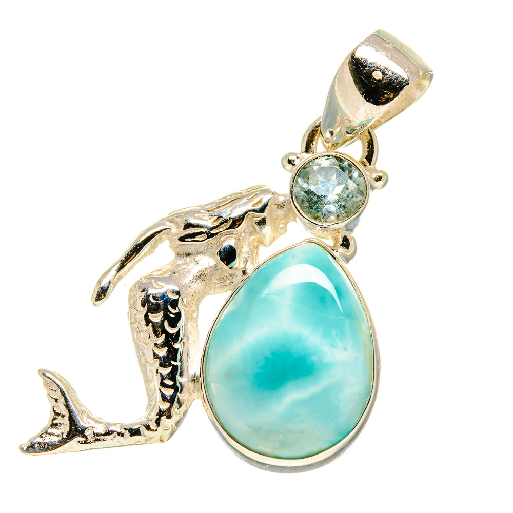 Larimar Pendants handcrafted by Ana Silver Co - PD757581