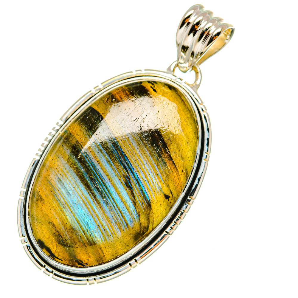 Labradorite Pendants handcrafted by Ana Silver Co - PD7576