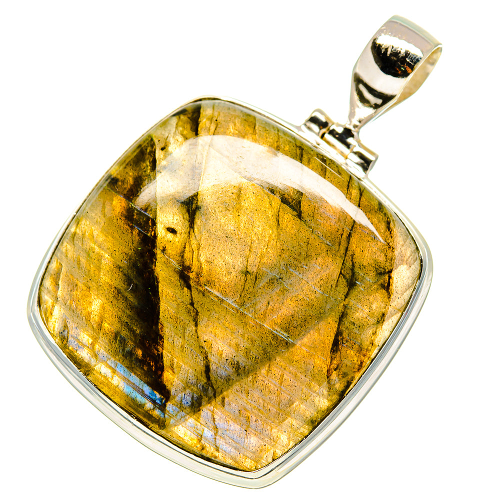 Labradorite Pendants handcrafted by Ana Silver Co - PD757622