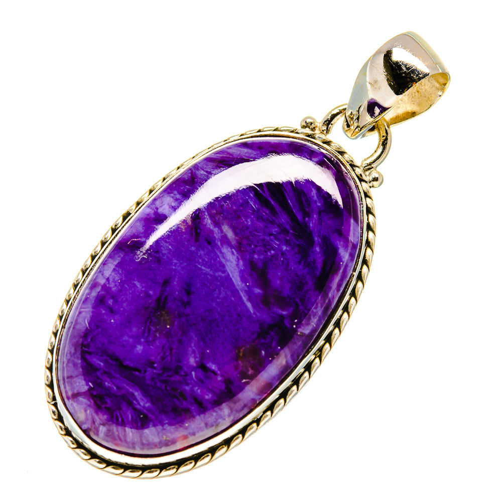 Charoite Pendants handcrafted by Ana Silver Co - PD757627