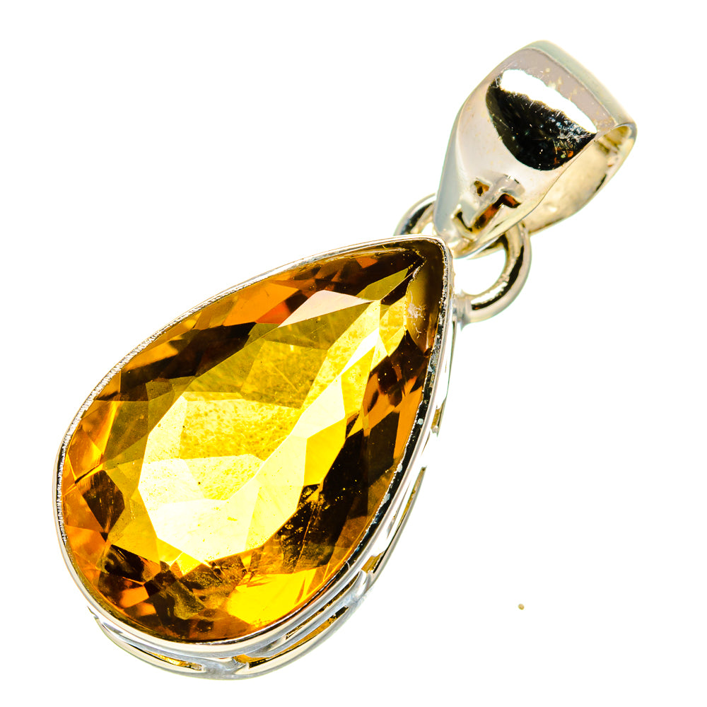 Mandarin Citrine Pendants handcrafted by Ana Silver Co - PD757673