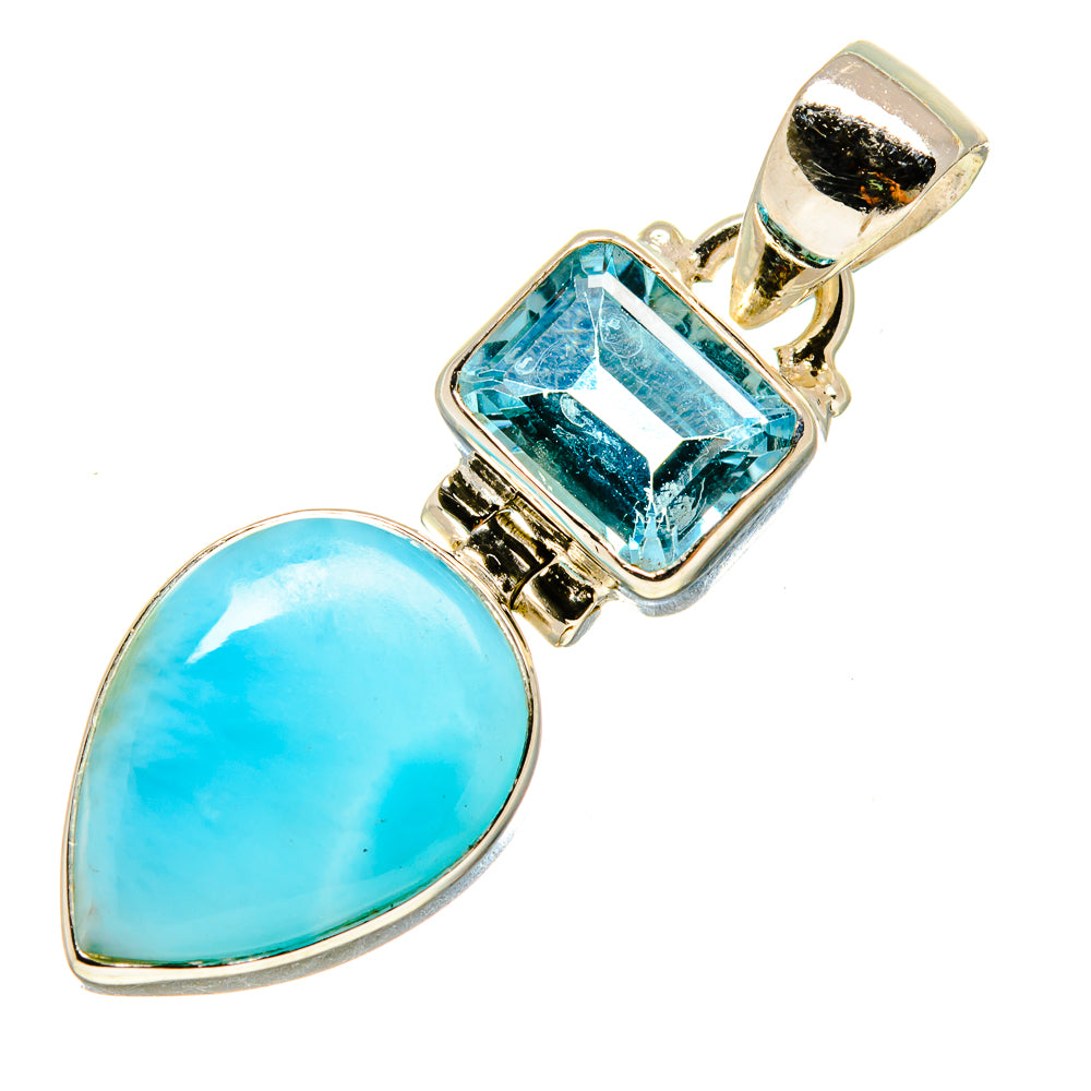 Larimar Pendants handcrafted by Ana Silver Co - PD757849