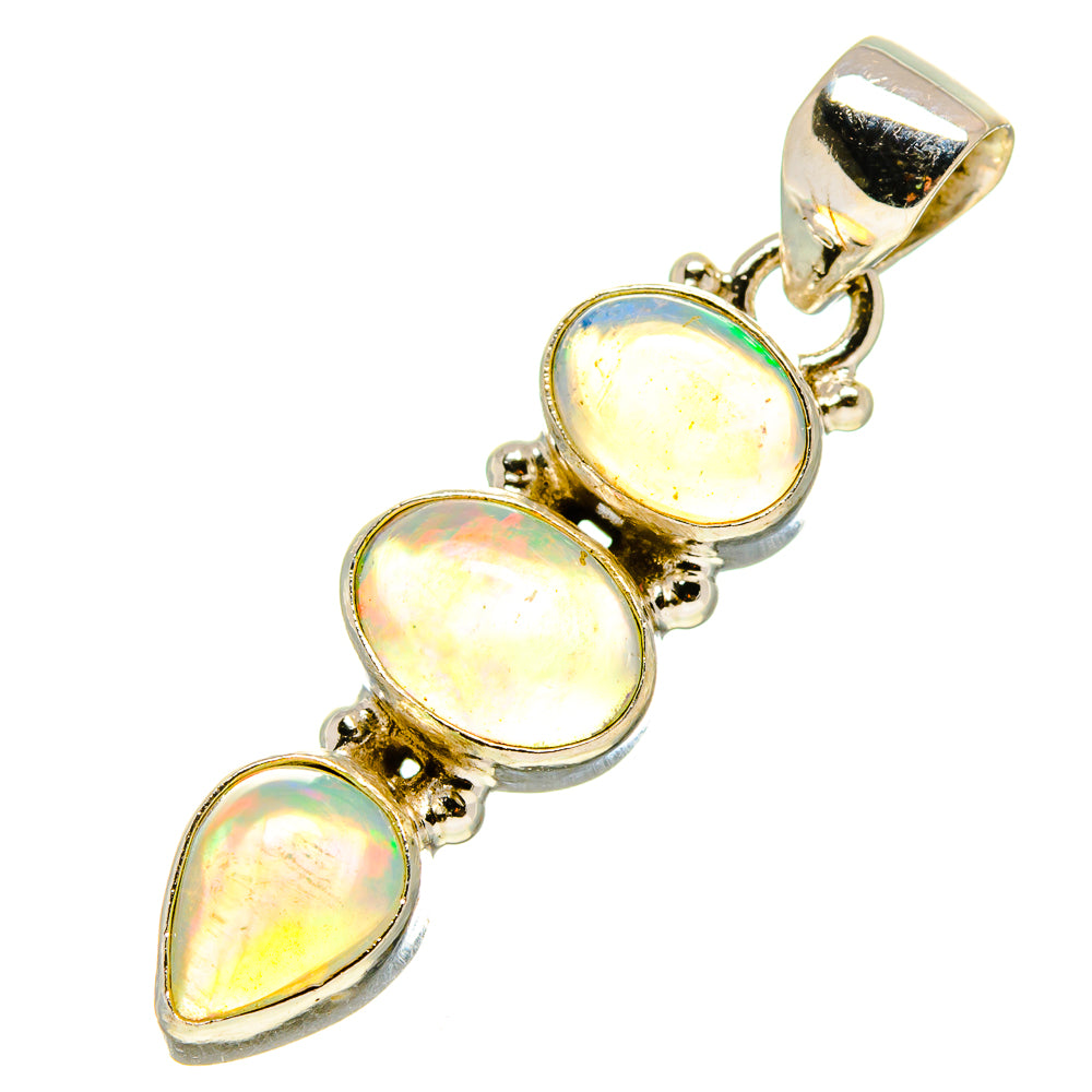 Ethiopian Opal Pendants handcrafted by Ana Silver Co - PD757895