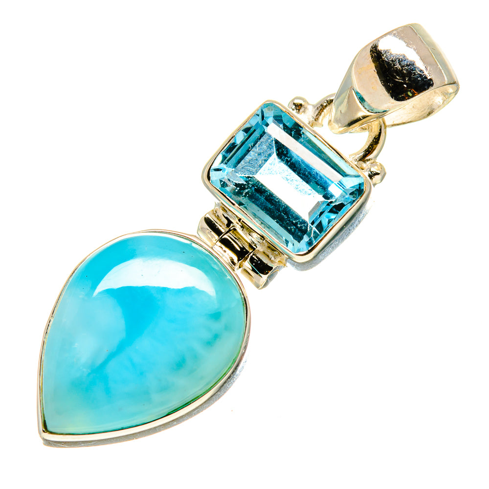 Larimar Pendants handcrafted by Ana Silver Co - PD757947