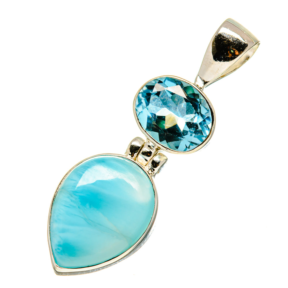Larimar Pendants handcrafted by Ana Silver Co - PD757959