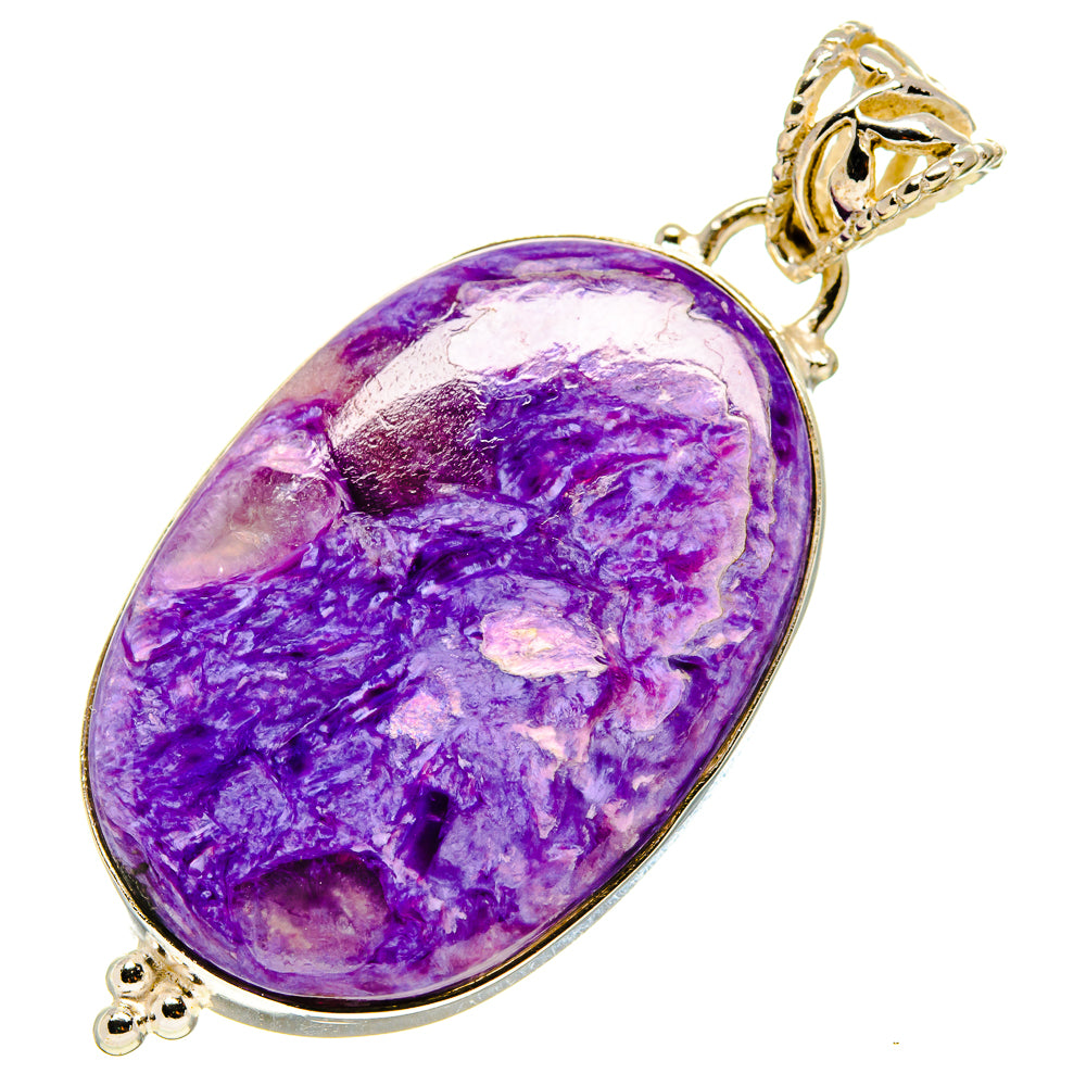 Charoite Pendants handcrafted by Ana Silver Co - PD758010
