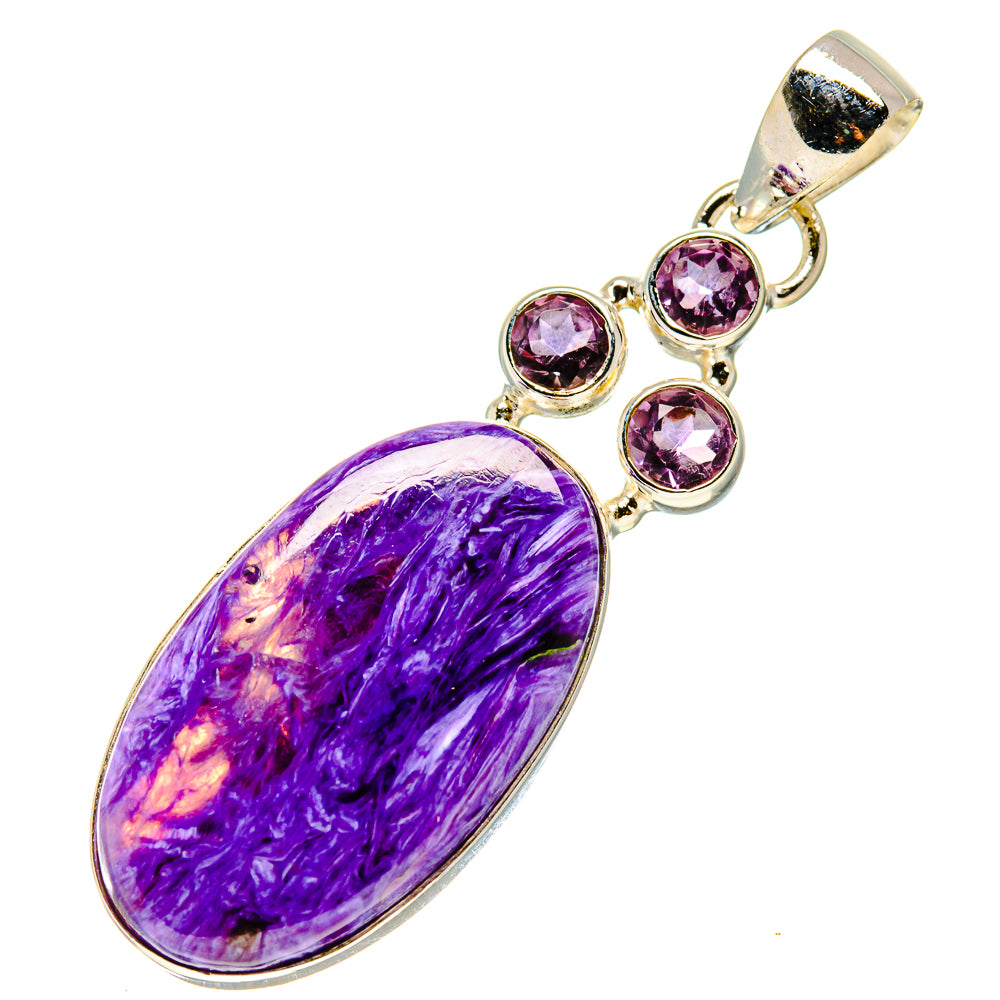 Charoite Pendants handcrafted by Ana Silver Co - PD758031