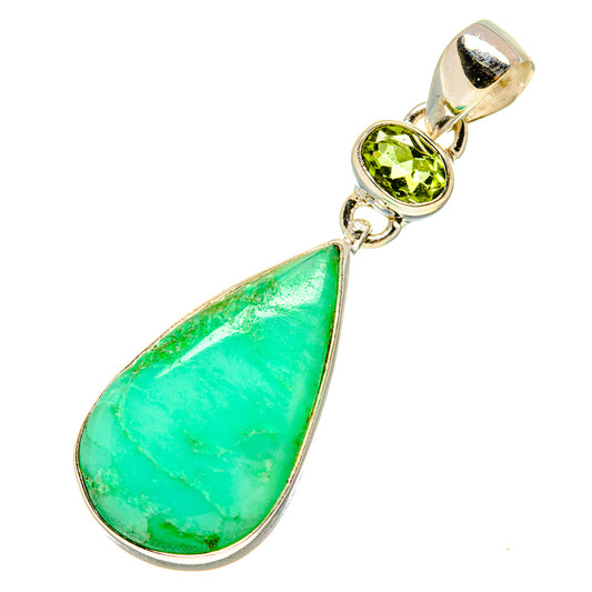 Chrysocolla Pendants handcrafted by Ana Silver Co - PD758082