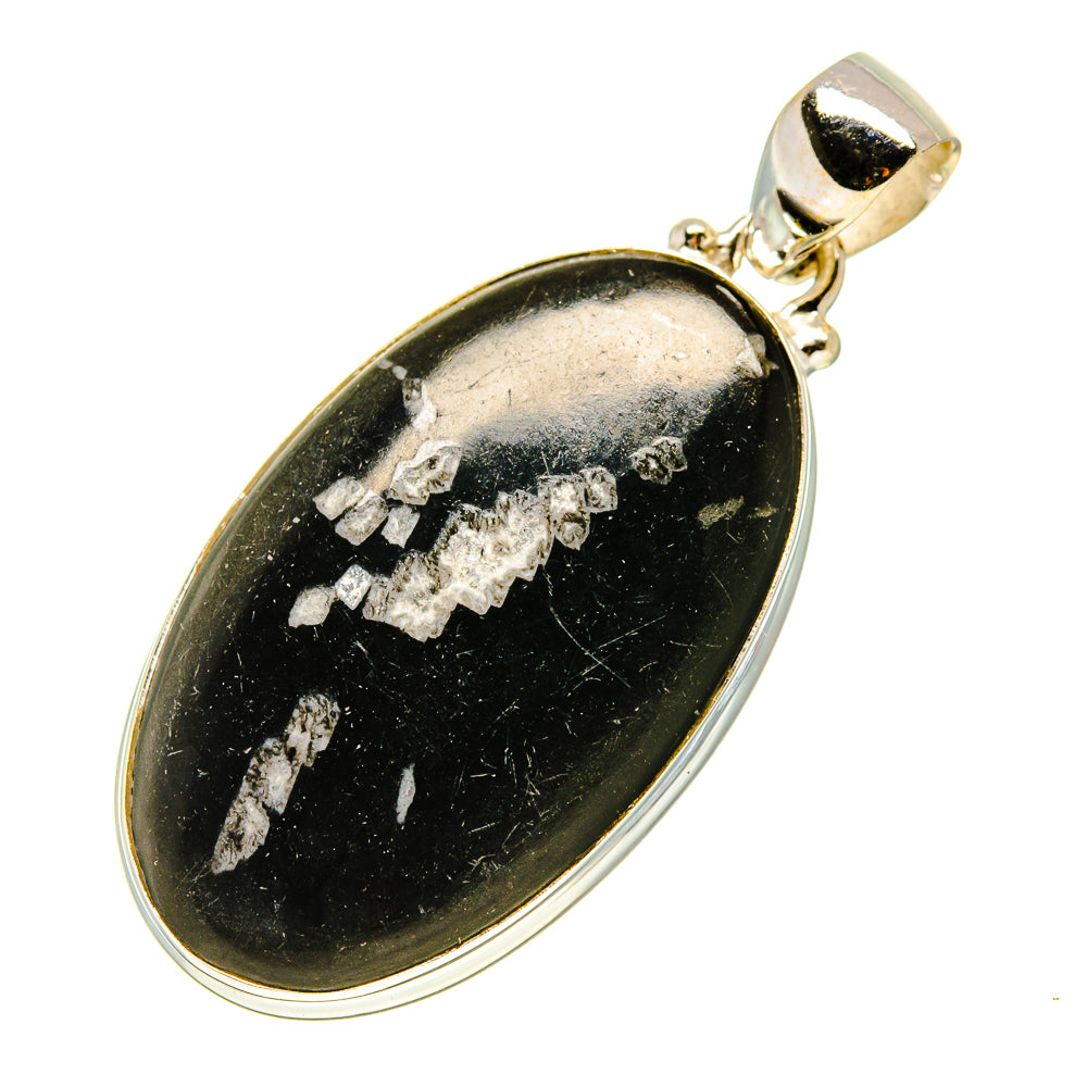Chrysanthemum Stone Pendants handcrafted by Ana Silver Co - PD758100 - Photo 2