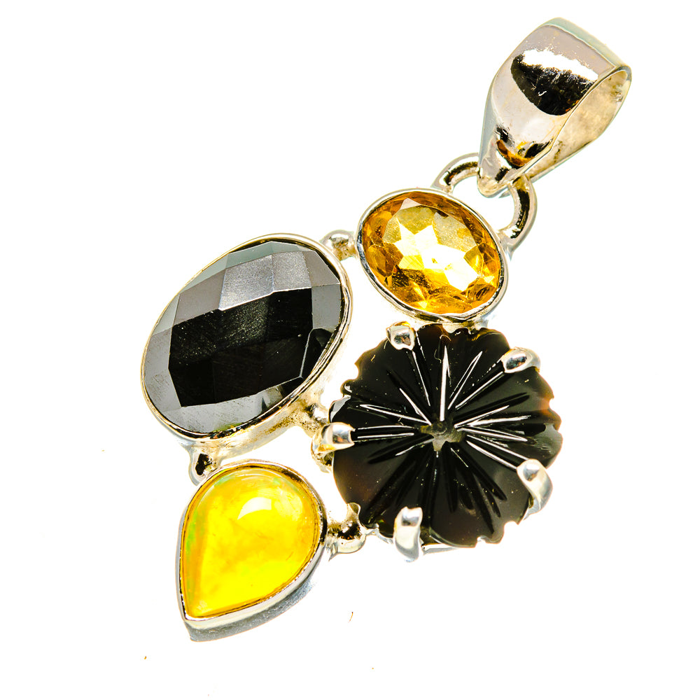 Hematite Pendants handcrafted by Ana Silver Co - PD758110