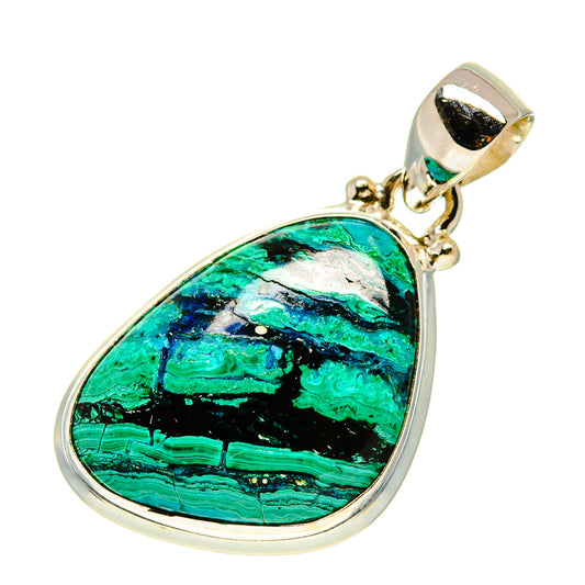 Chrysocolla Pendants handcrafted by Ana Silver Co - PD758115