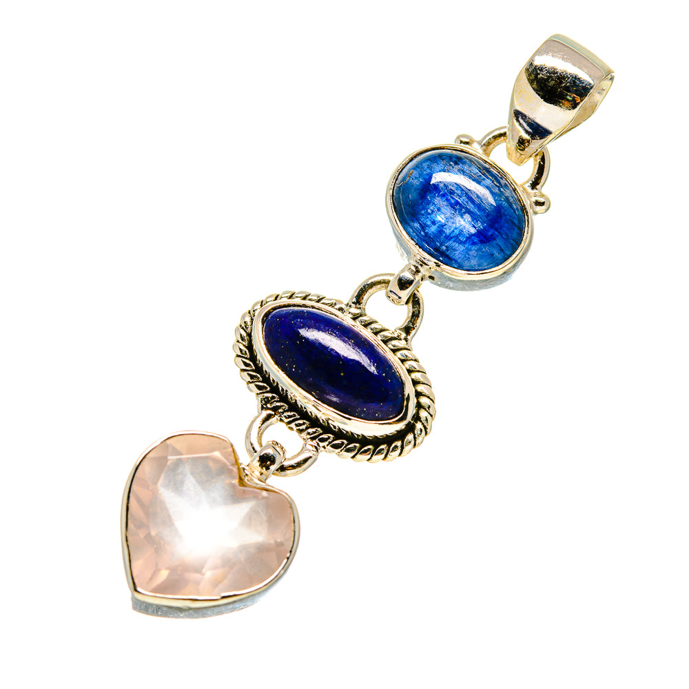 Rose Quartz Pendants handcrafted by Ana Silver Co - PD758143
