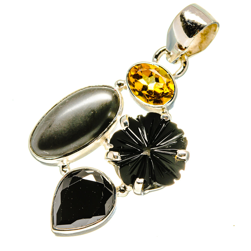 Hematite Pendants handcrafted by Ana Silver Co - PD758198