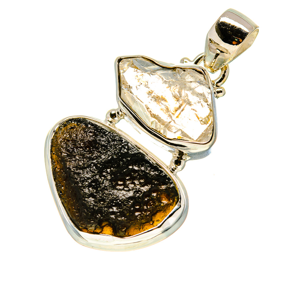 Tektite Pendants handcrafted by Ana Silver Co - PD758200