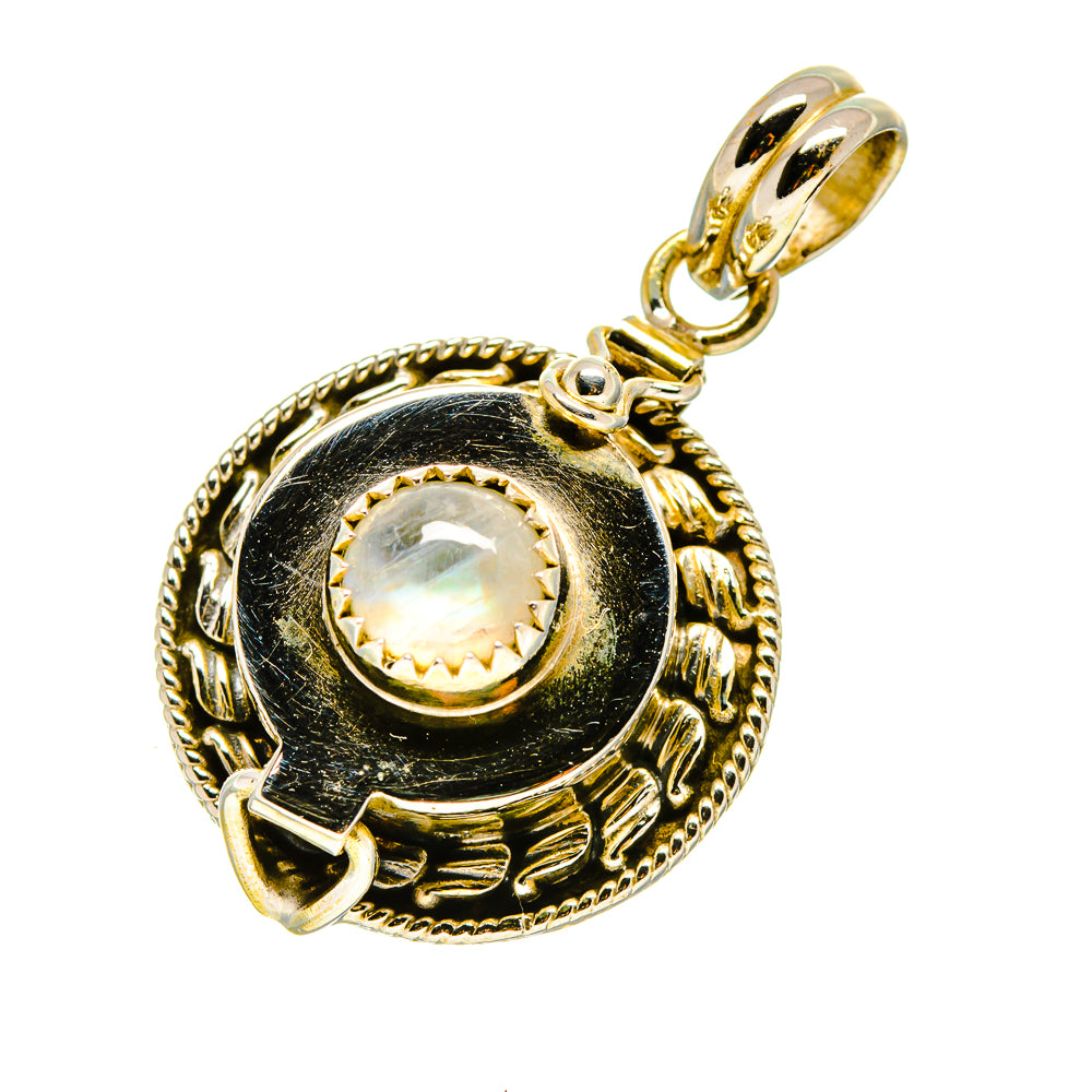 Rainbow Moonstone Pendants handcrafted by Ana Silver Co - PD758313