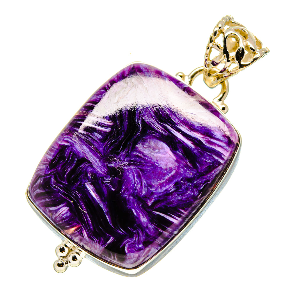 Charoite Pendants handcrafted by Ana Silver Co - PD758338