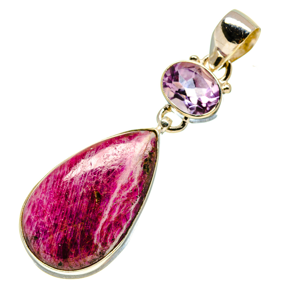 Ruby Fuchsite Pendants handcrafted by Ana Silver Co - PD758470