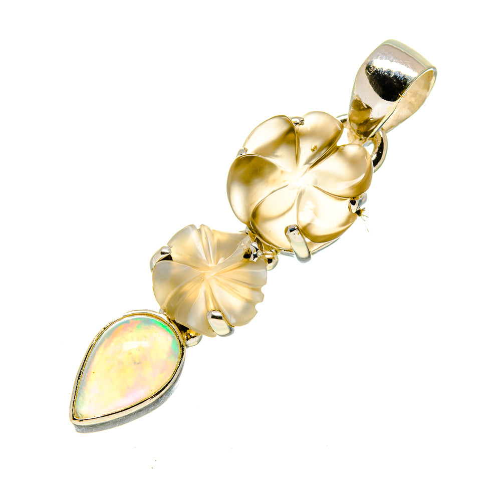 Rainbow Moonstone Pendants handcrafted by Ana Silver Co - PD758472