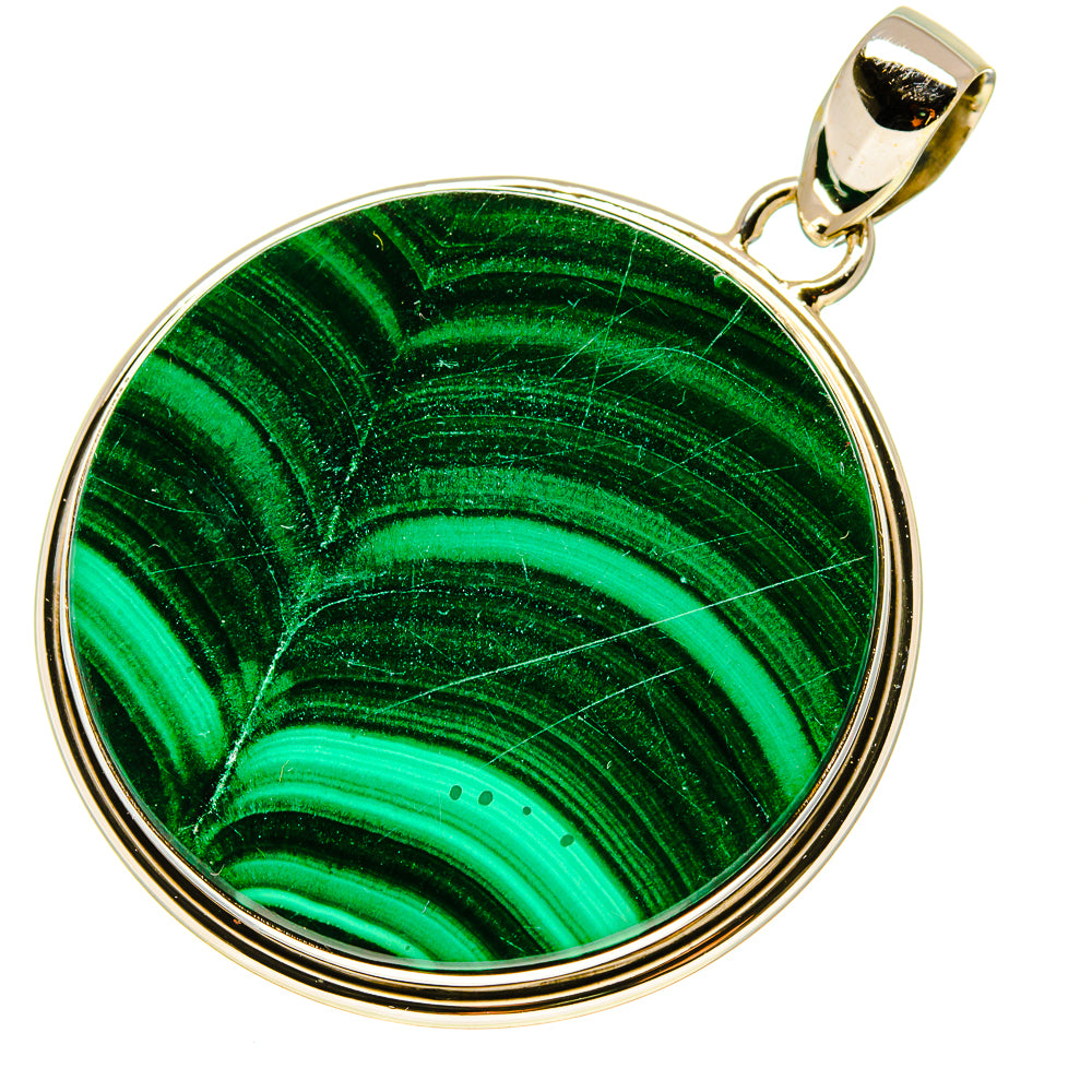 Malachite Pendants handcrafted by Ana Silver Co - PD758474