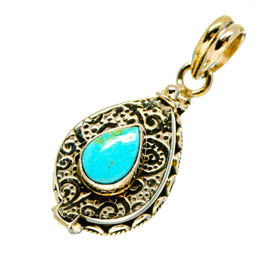 Chrysocolla Pendants handcrafted by Ana Silver Co - PD758529