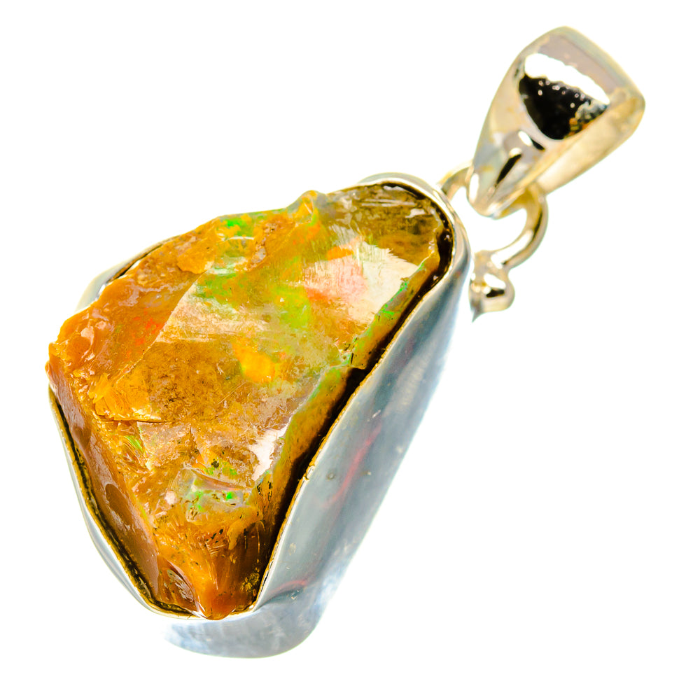 Ethiopian Opal Pendants handcrafted by Ana Silver Co - PD758534