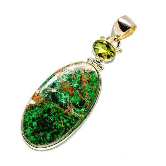 Chrysocolla Pendants handcrafted by Ana Silver Co - PD758581