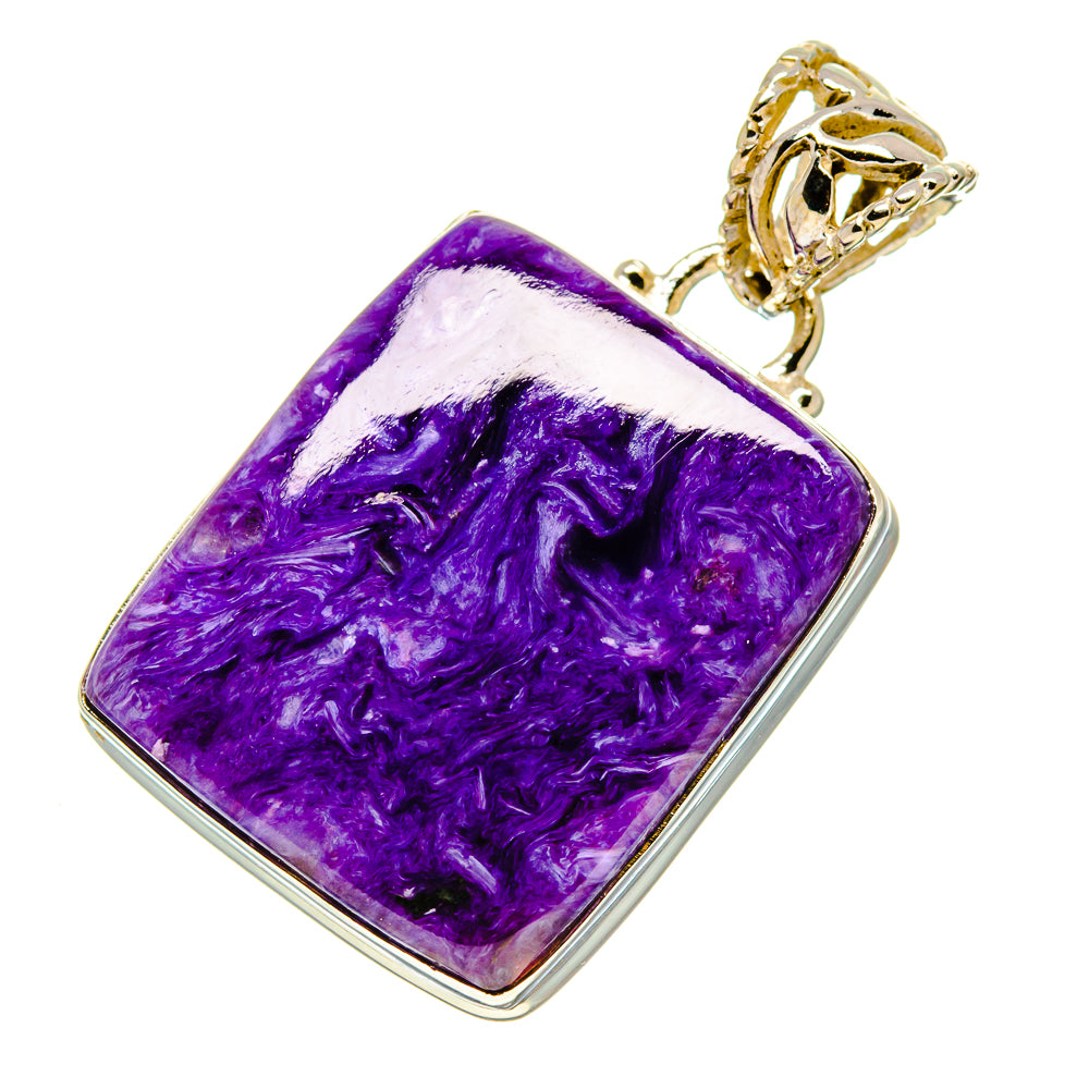 Charoite Pendants handcrafted by Ana Silver Co - PD758669