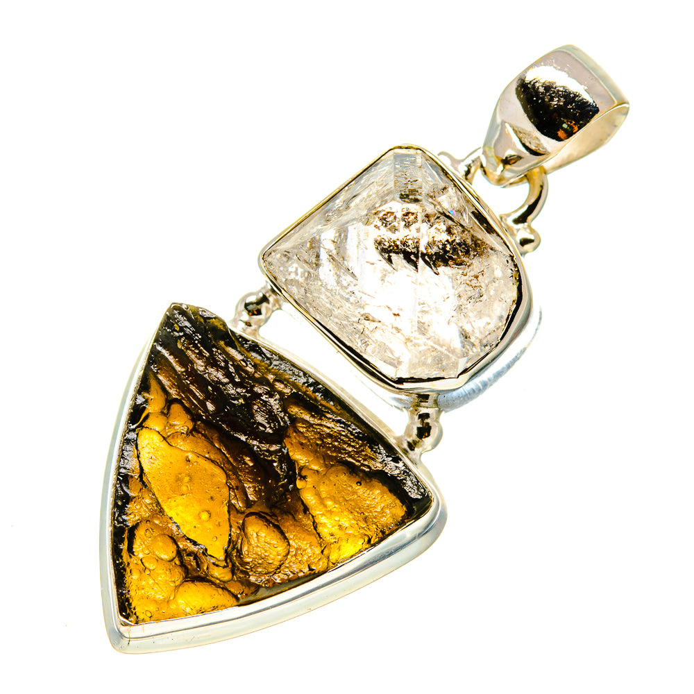 Tektite Pendants handcrafted by Ana Silver Co - PD758692