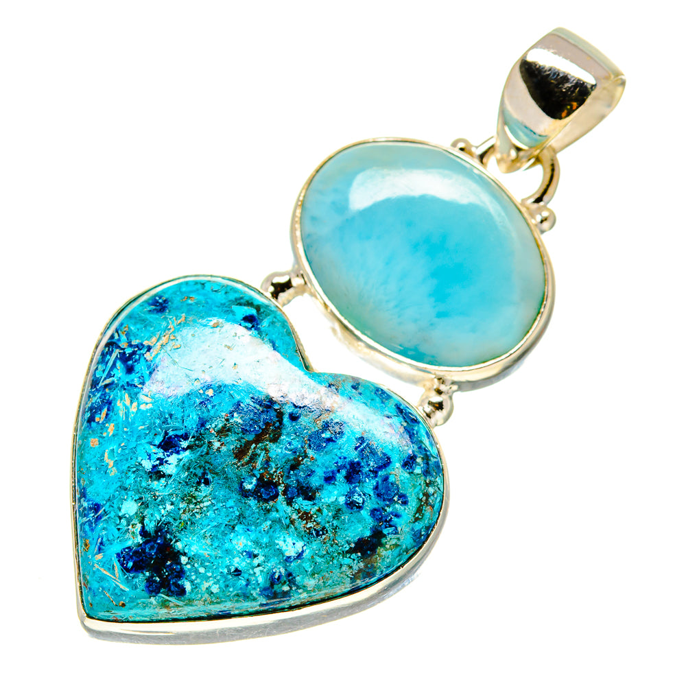 Shattuckite Pendants handcrafted by Ana Silver Co - PD758700