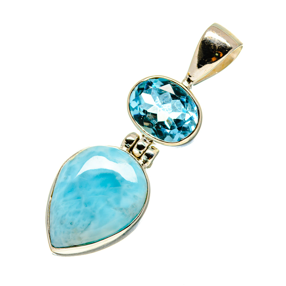 Larimar Pendants handcrafted by Ana Silver Co - PD758701