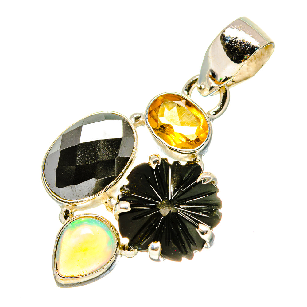 Hematite Pendants handcrafted by Ana Silver Co - PD758724