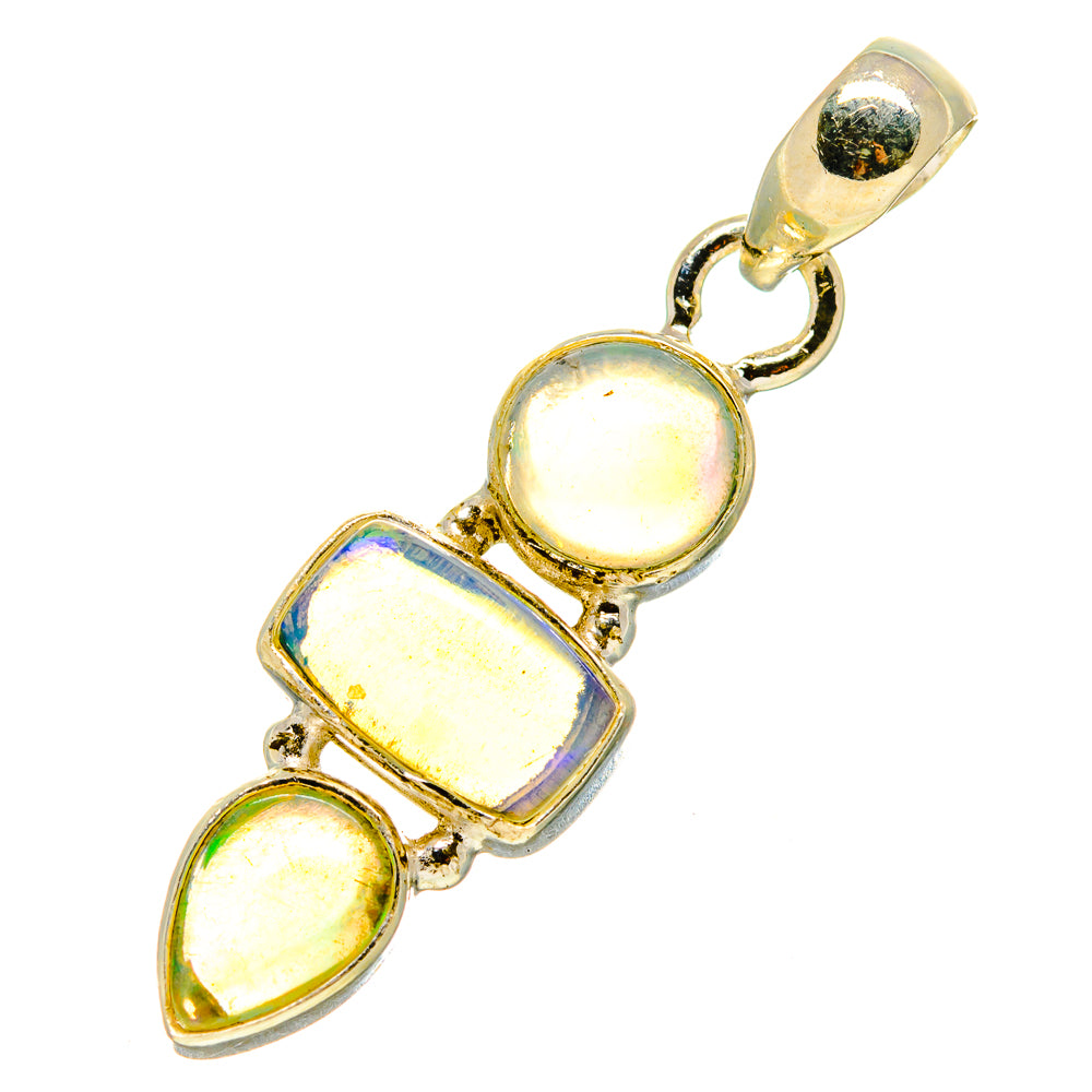Ethiopian Opal Pendants handcrafted by Ana Silver Co - PD758822