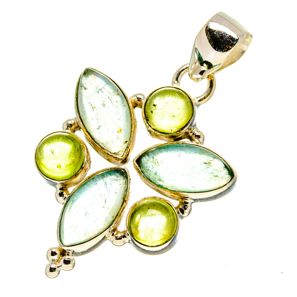 Green Fluorite Pendants handcrafted by Ana Silver Co - PD758847