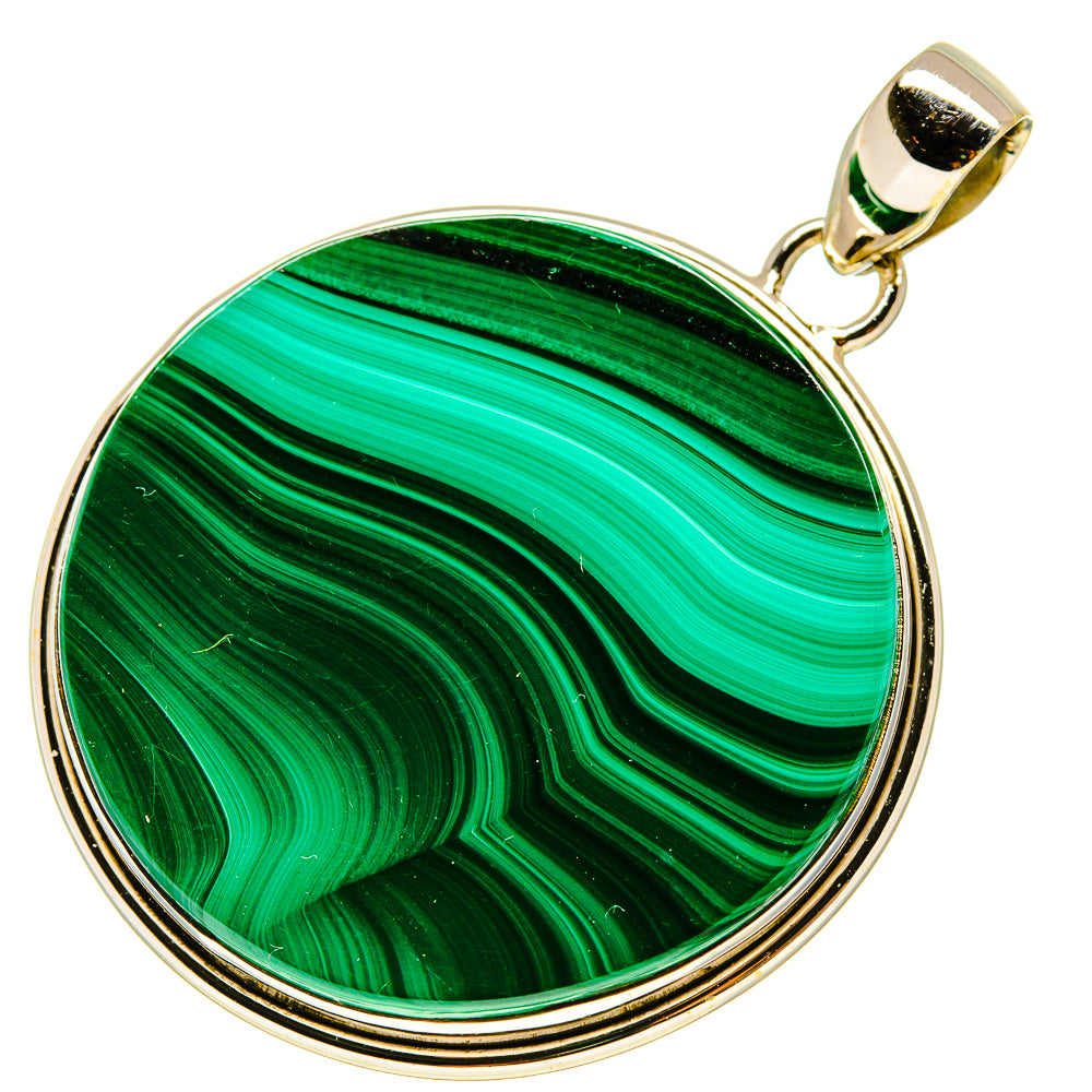 Malachite Pendants handcrafted by Ana Silver Co - PD758961