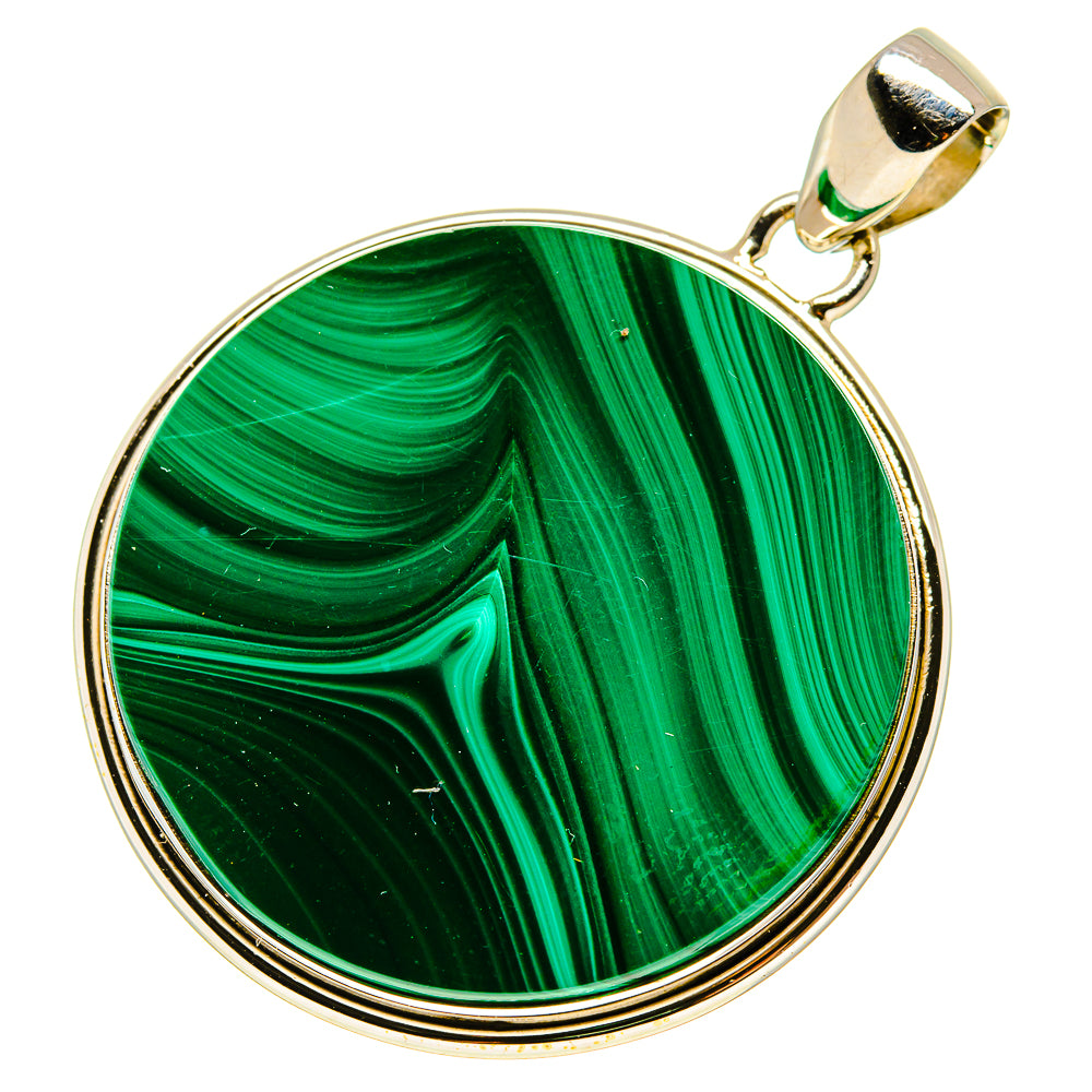 Malachite Pendants handcrafted by Ana Silver Co - PD758972