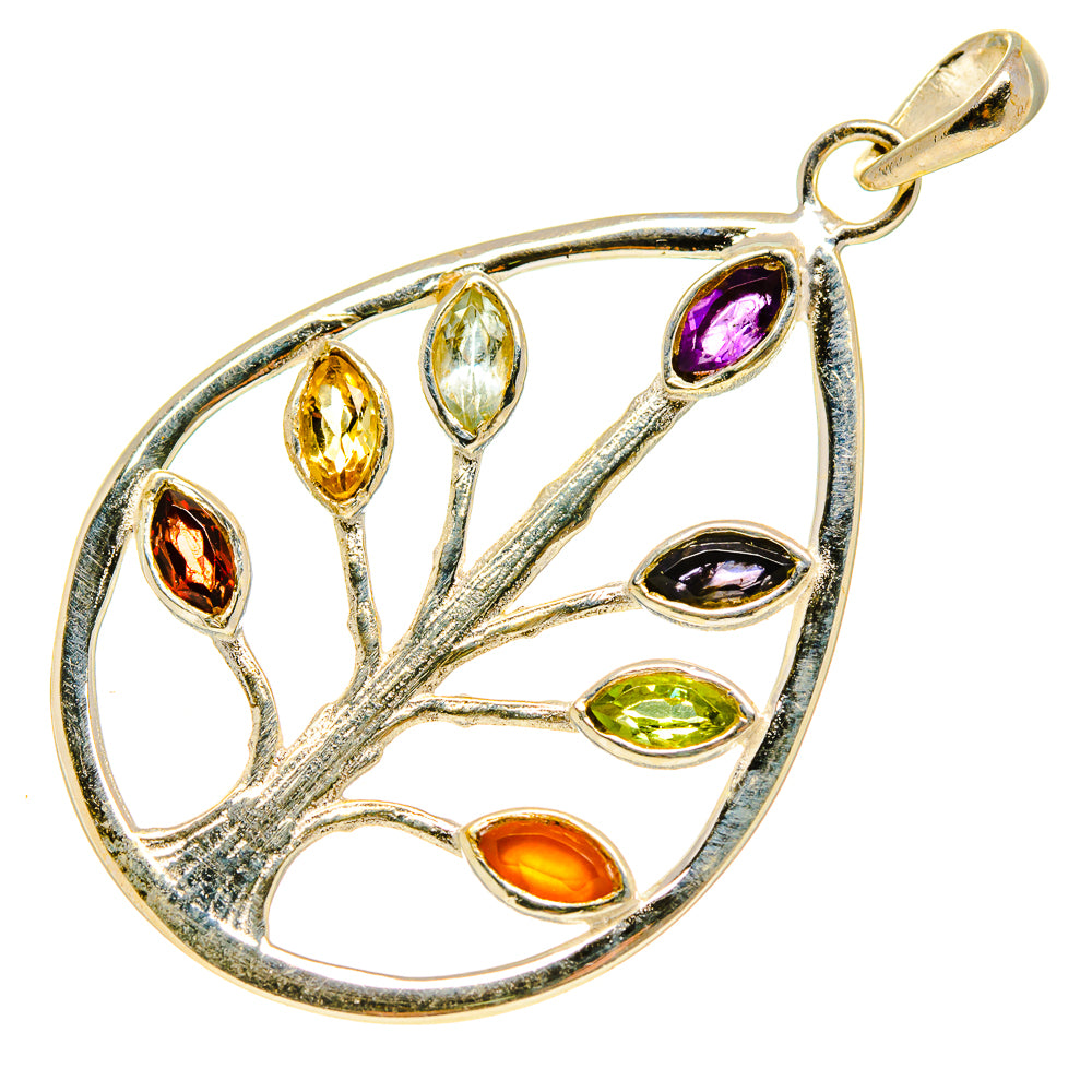 Multi-Stone Chakra Pendants handcrafted by Ana Silver Co - PD758976