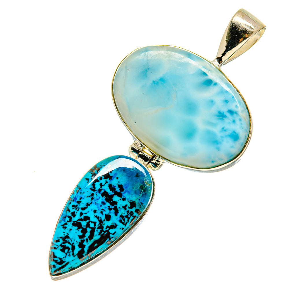 Larimar Pendants handcrafted by Ana Silver Co - PD758978