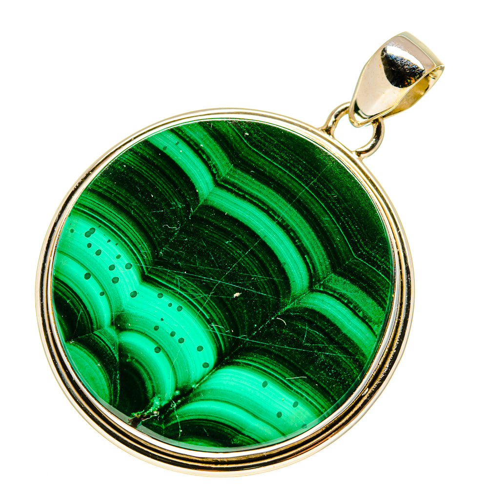 Malachite Pendants handcrafted by Ana Silver Co - PD758980