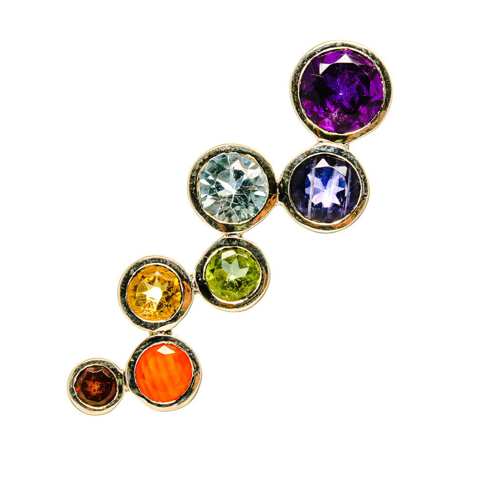 Multi-Stone Chakra Pendants handcrafted by Ana Silver Co - PD759023