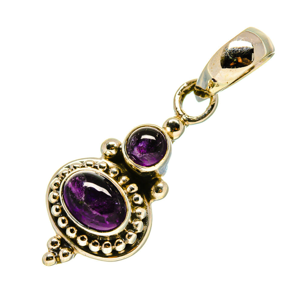 Amethyst Pendants handcrafted by Ana Silver Co - PD759046