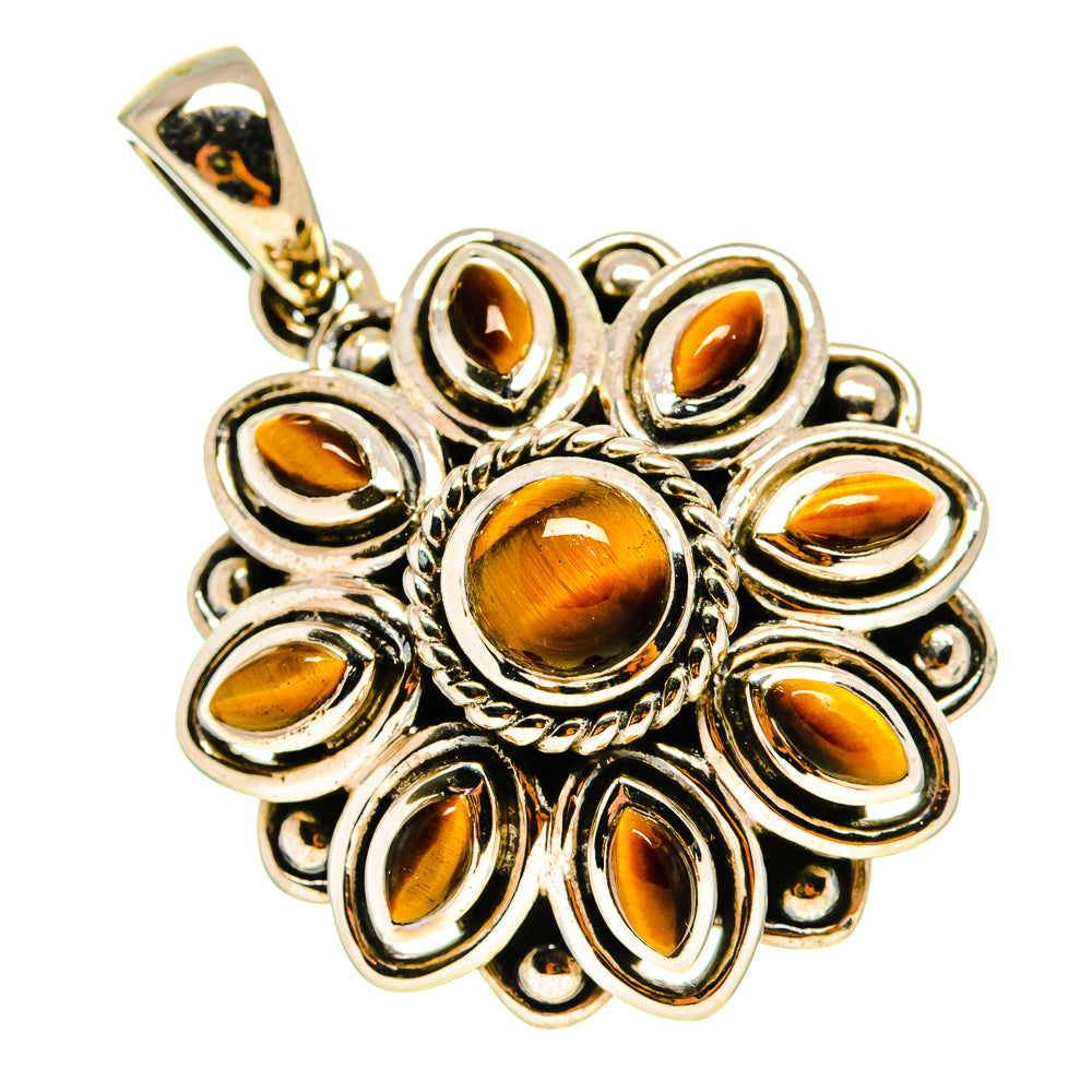 Tiger Eye Pendants handcrafted by Ana Silver Co - PD759171