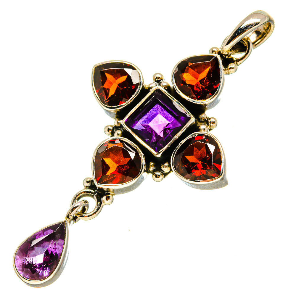 Amethyst Pendants handcrafted by Ana Silver Co - PD759209