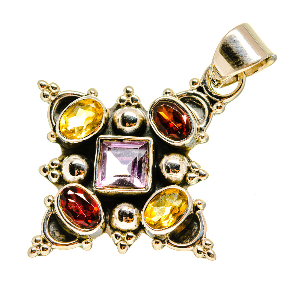 Amethyst Pendants handcrafted by Ana Silver Co - PD759228