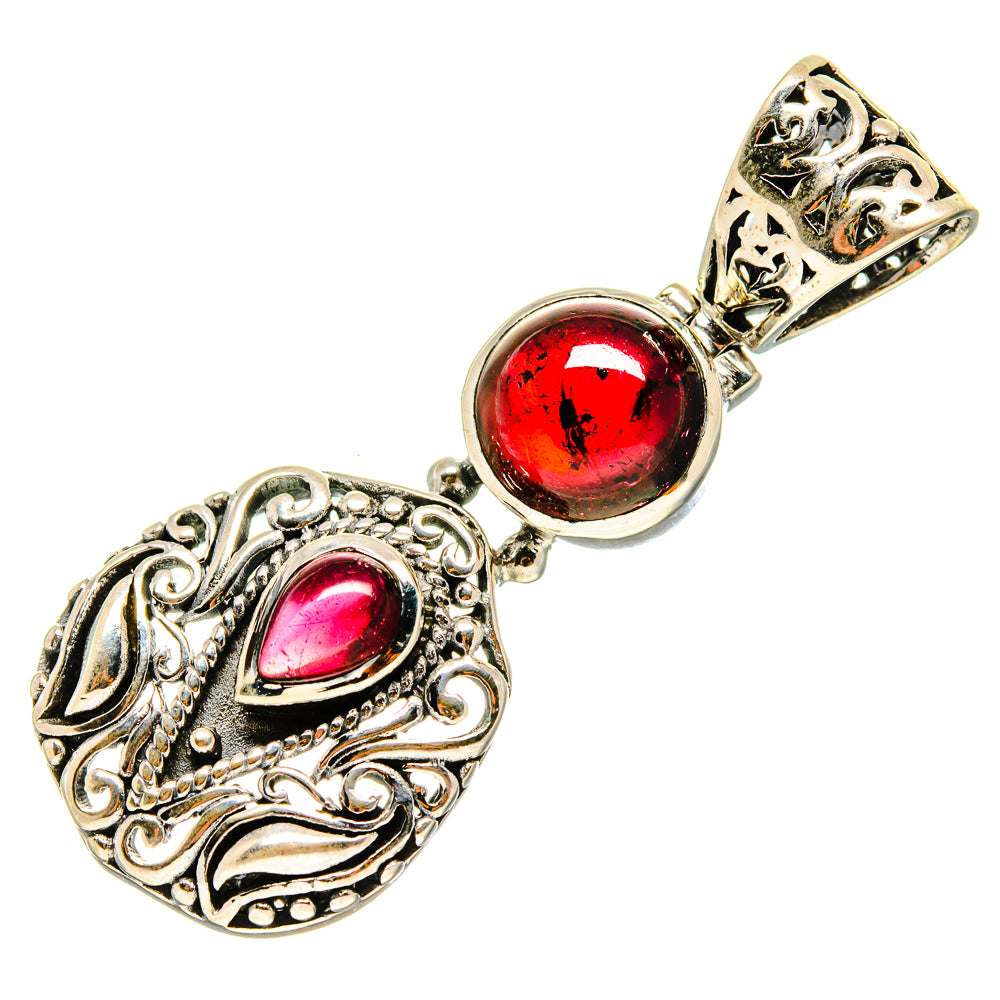Garnet Pendants handcrafted by Ana Silver Co - PD759243