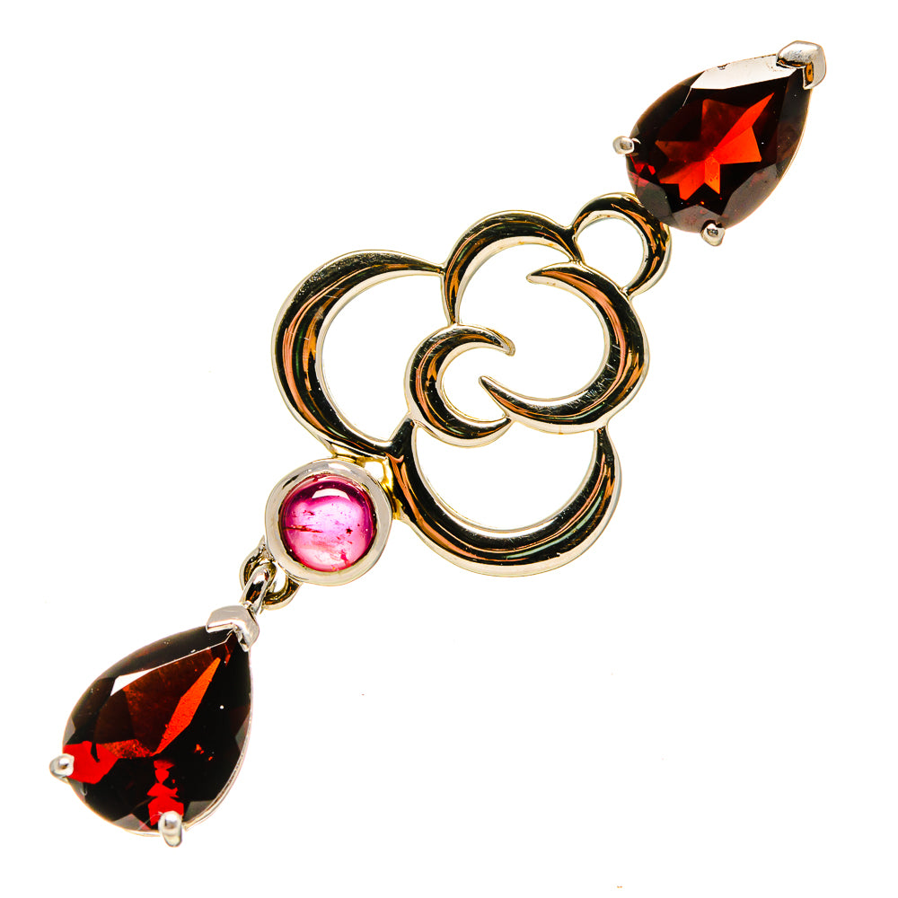 Garnet Pendants handcrafted by Ana Silver Co - PD759311