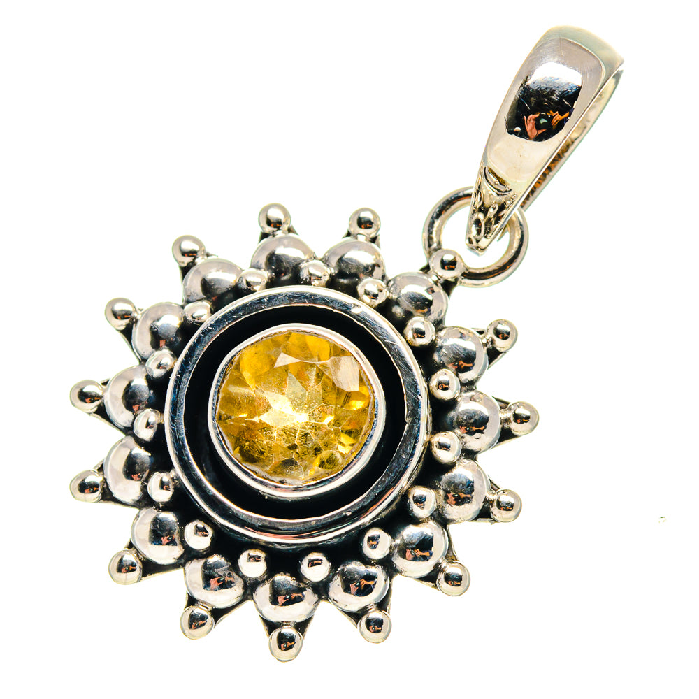 Citrine Pendants handcrafted by Ana Silver Co - PD759351