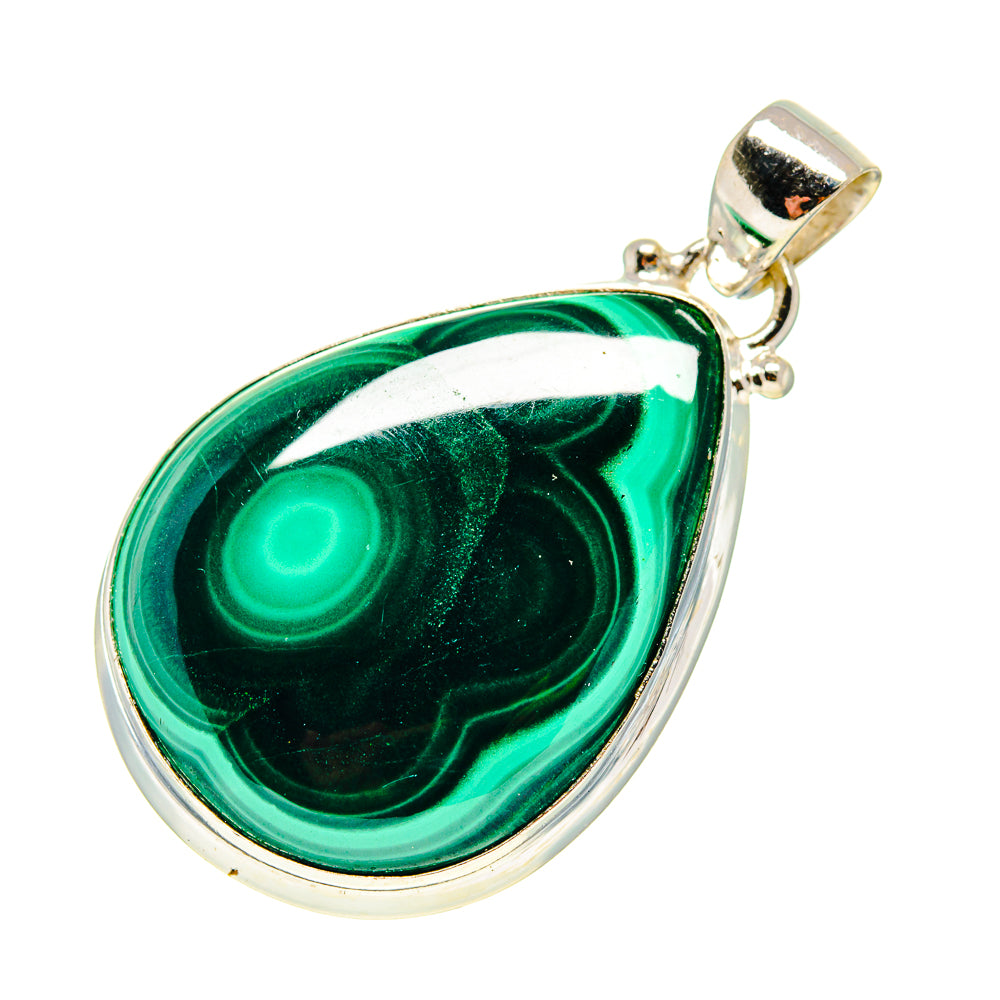 Malachite Pendants handcrafted by Ana Silver Co - PD759359